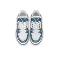 LOUIS VUITTON Trainer Lifestyle Shoes Low-Top White/Blue