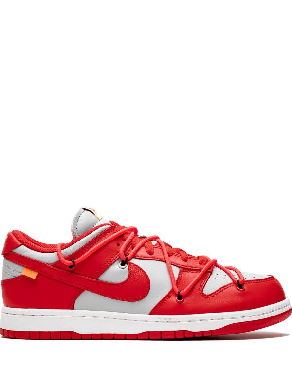 Nike X Off-White
Dunk Low "University Red" sneakers