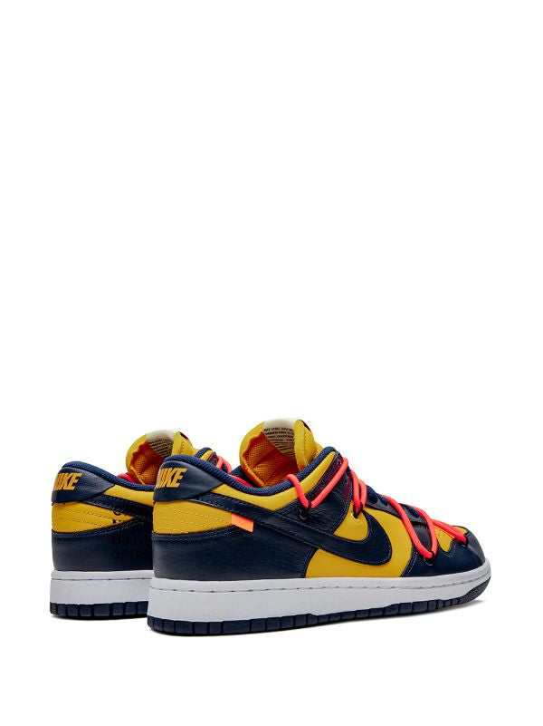 Nike X Off-White
Dunk Low "University Gold" sneakers