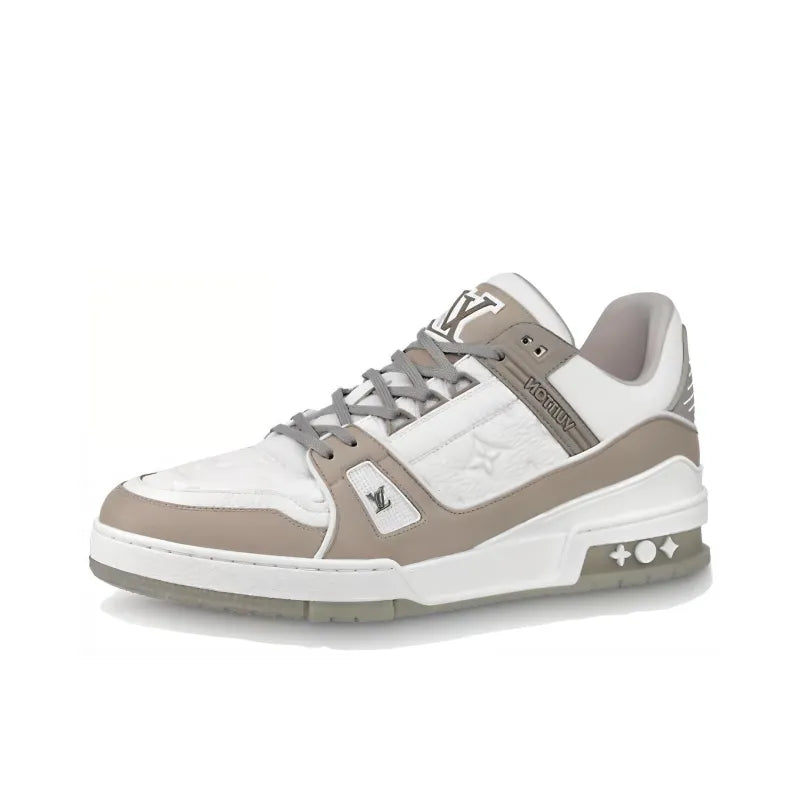 Louis Vuitton Trainer Grey White