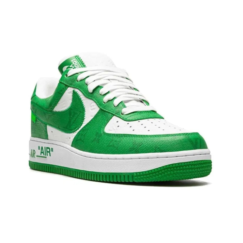 Nike X LOUIS VUITTON Air Force 1 Low 'Virgil Abloh - White/Green' Sneakers