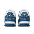 LOUIS VUITTON Trainer Lifestyle Shoes Low-Top White/Blue