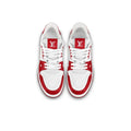 LOUIS VUITTON Trainer #54 Signature Red White