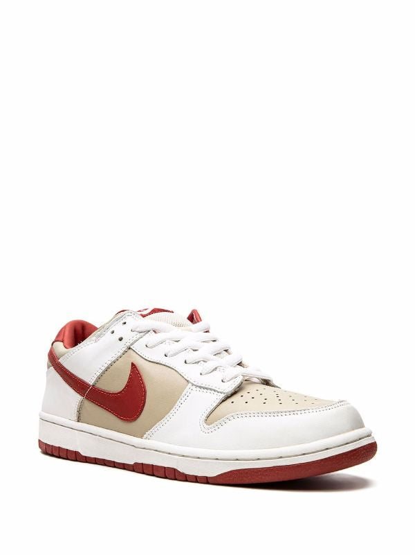 Nike
Dunk Low Pro "Light Stone/Varsity Red" sneakers