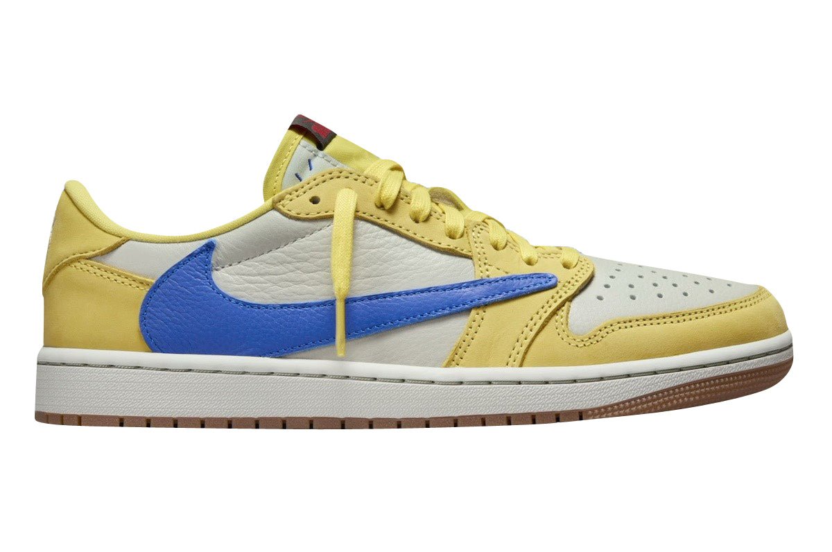 Travis Scott x Air Jordan 1 Low OG WMNS Canary